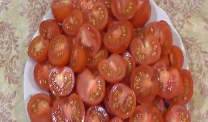 Острые помидоры быстрого приготовления по-корейски