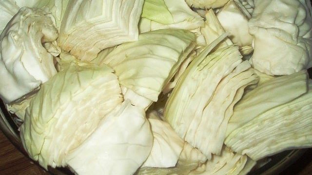 Как квасить капусту крупными кусками- рецепт пошаговый с фото