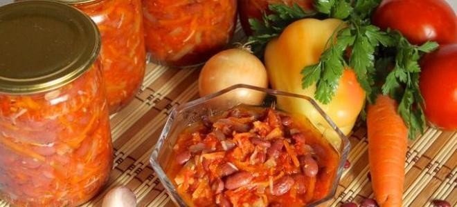 Салат из баклажанов с помидорами и болгарским перцем на зиму