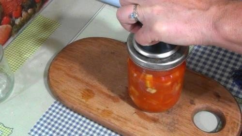 Лечо из кабачков с томатной пастой