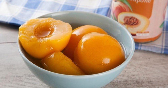 Домашние консервированные персики