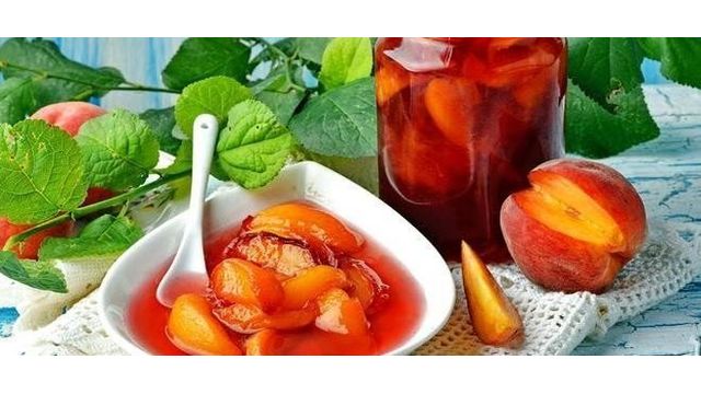 Персики на зиму — рецепты консервации в собственном соку и в сиропе, соуса к мясу и варенья
