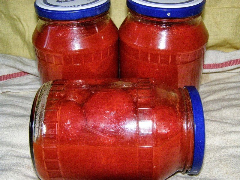 Заготовки из помидор на зиму