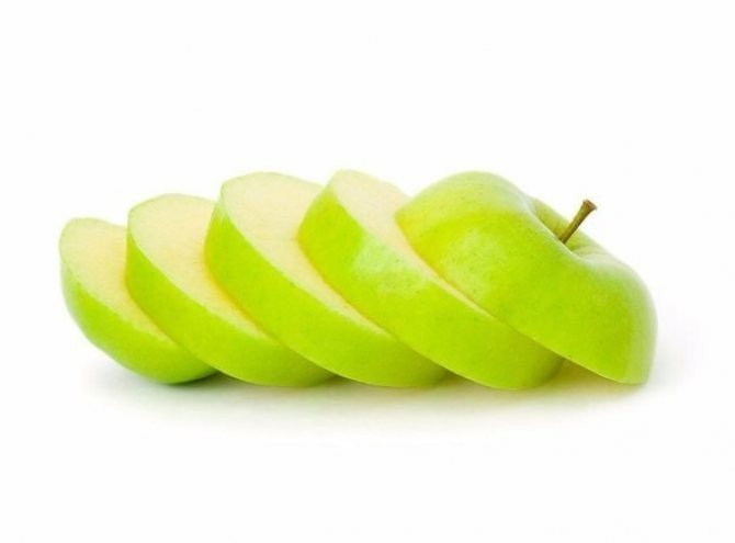 Этикетка яблоко отдушка green apple